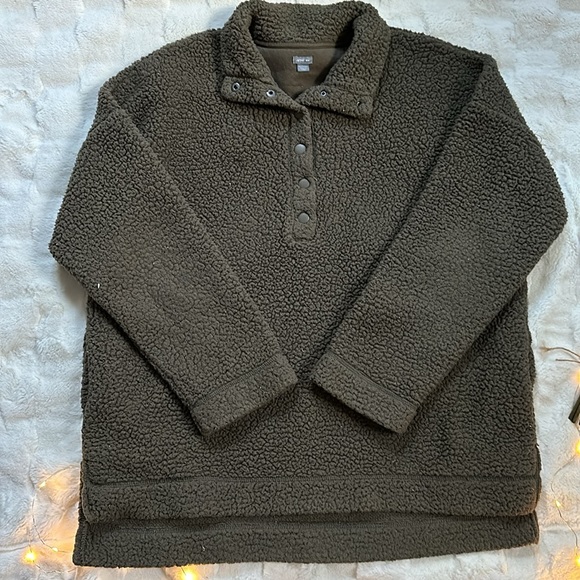 Aerie Cozy Sherpa Pullover - Picture 3 of 4